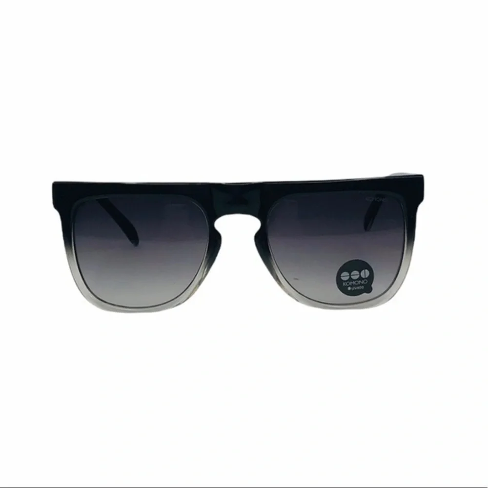 KOMONO - Bennet Paisley Sunglasses NEW gray black ombré